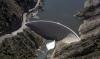 Aerial View of Monticello Dam in Napa County, California (aka: Morning Glory Hole)
