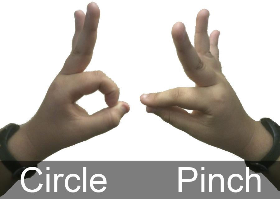 Scuba diving hand signal - OK (Circle vs. Pinch)