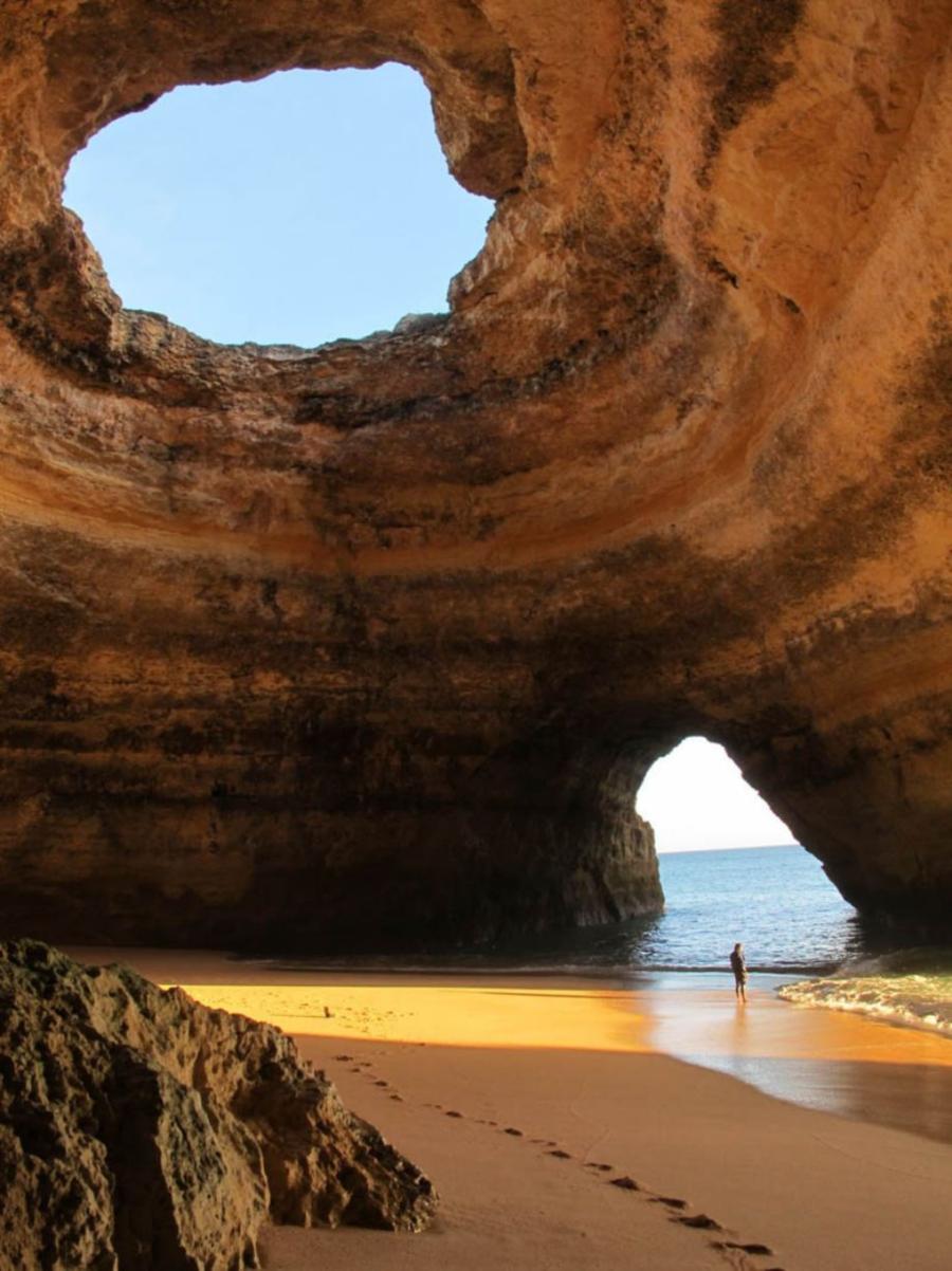 Hole in the ceiling - Algave, Portugal
