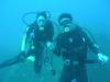 What is wrong with these two scuba divers?