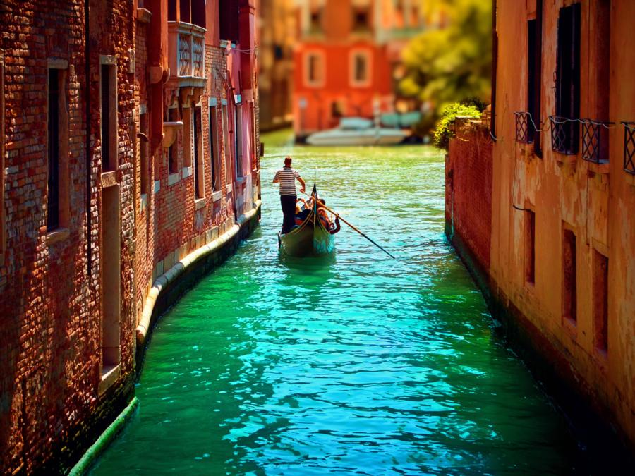 Canal in Venice Italy