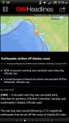 Alaska 6 inch tsunami - seriously?