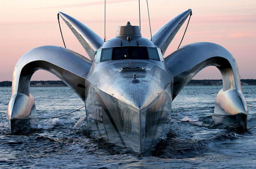 My next dive boat - fastest boat in the world!