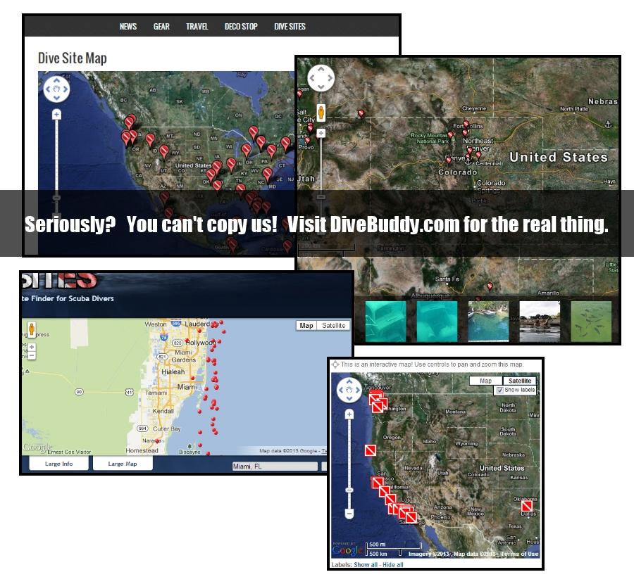 Everybody wants to copy DiveBuddy’s Scuba Earth