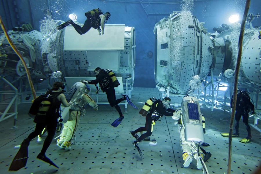 Training Pool for Cosmonauts in Star City, Russia