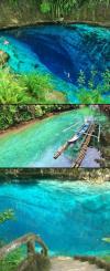 Enchanted River in Surigao del Sur Philippines
