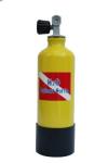 New Scuba Gadget: Aluminum 24oz Scuba Tank Water Bottle