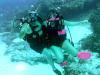 Terri and I diving Cozumel
