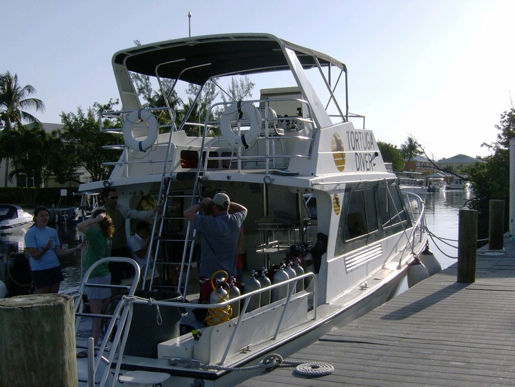 On the way to Stingray City