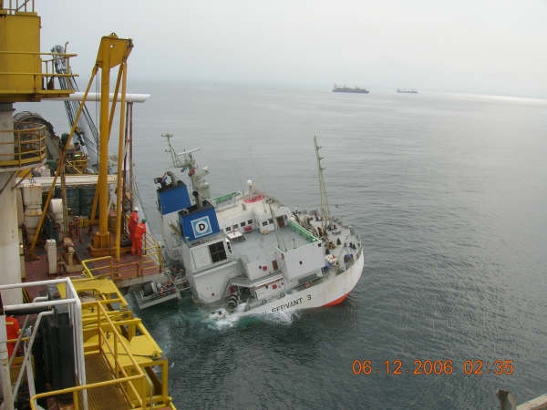 New wreck Angola 3