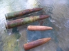 Ammunition located on the Longstreet wreck 