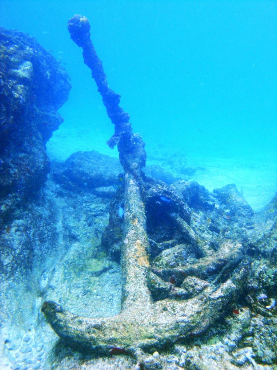 Punta Sur "Pirate Ship Anchor"