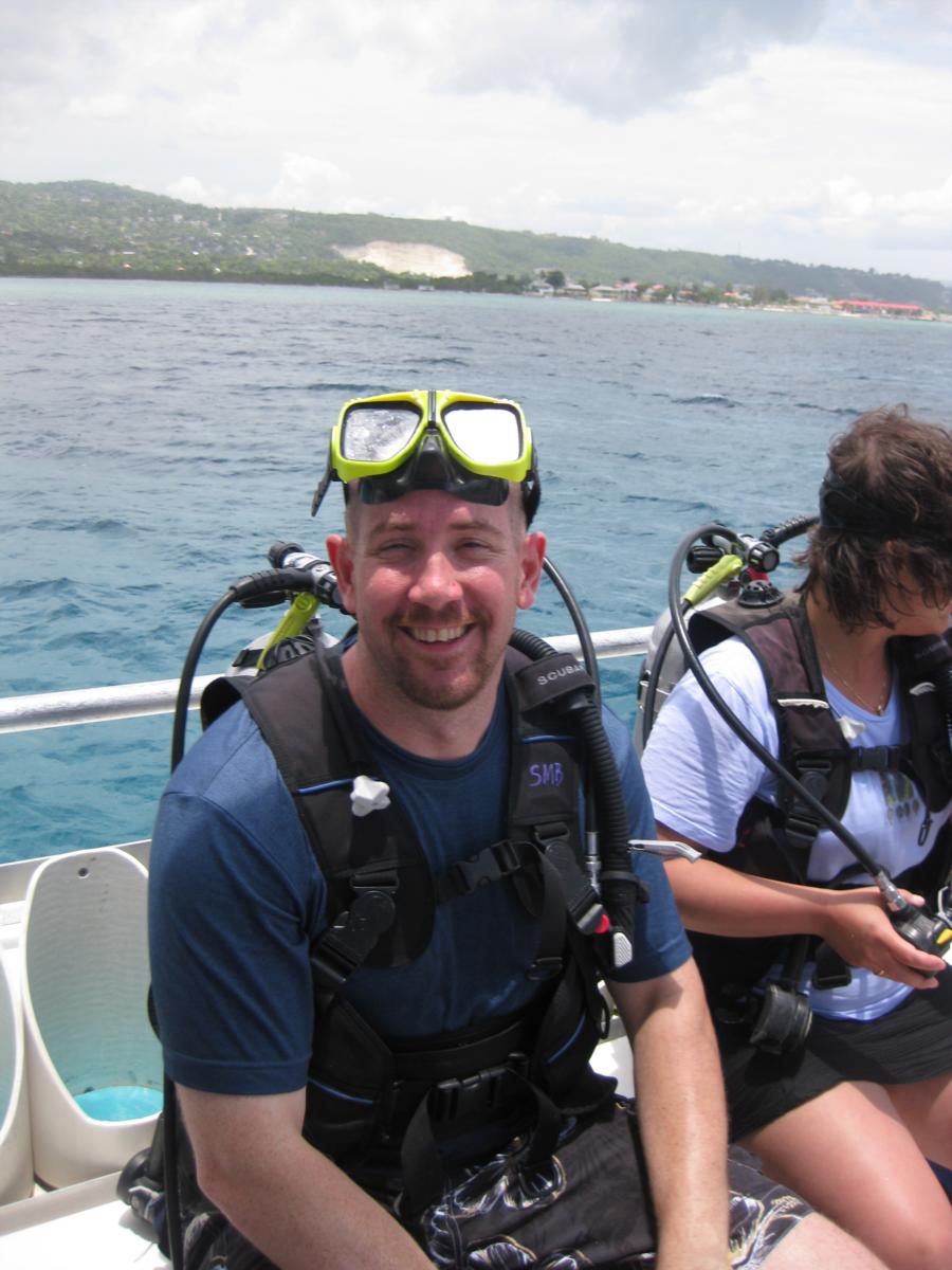 Diving in Jamaica