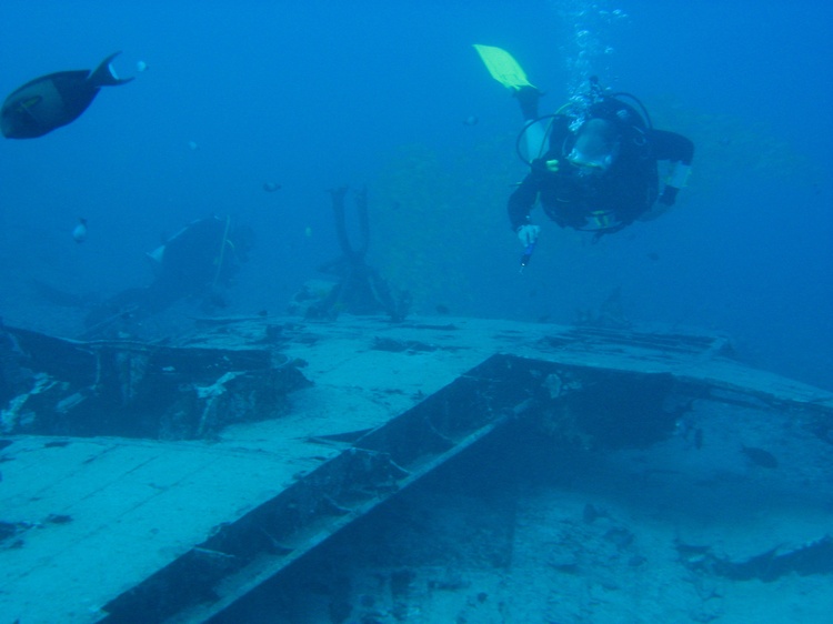 Plane Wreck in Hawaii