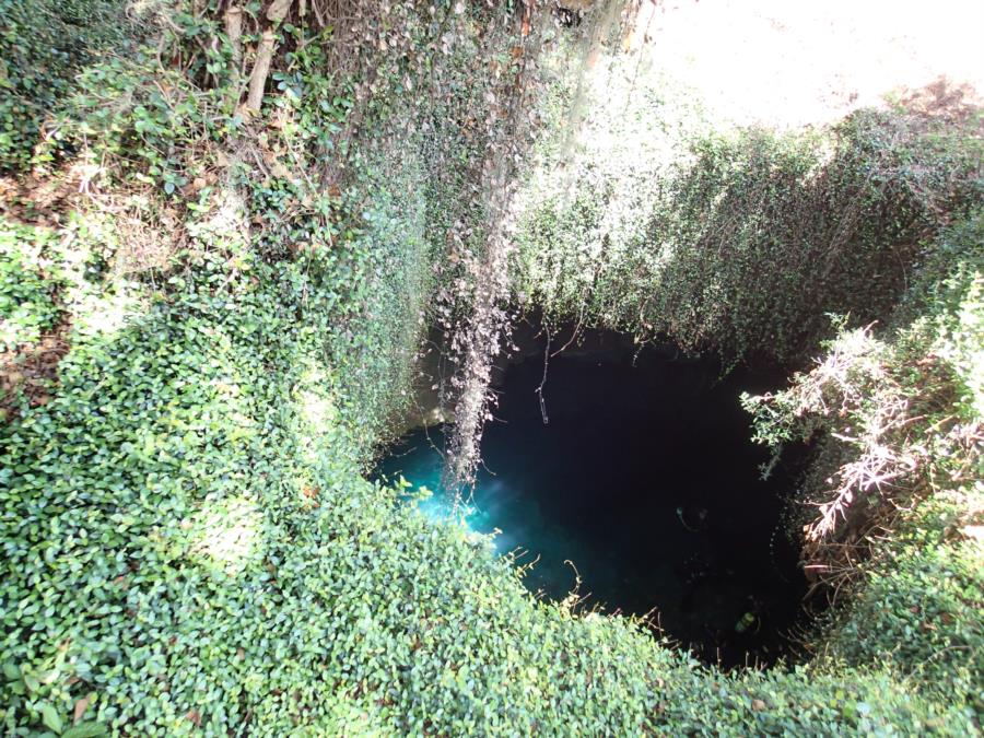 Devil’s Den from the surface above