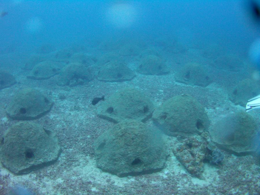 Man-made reefs