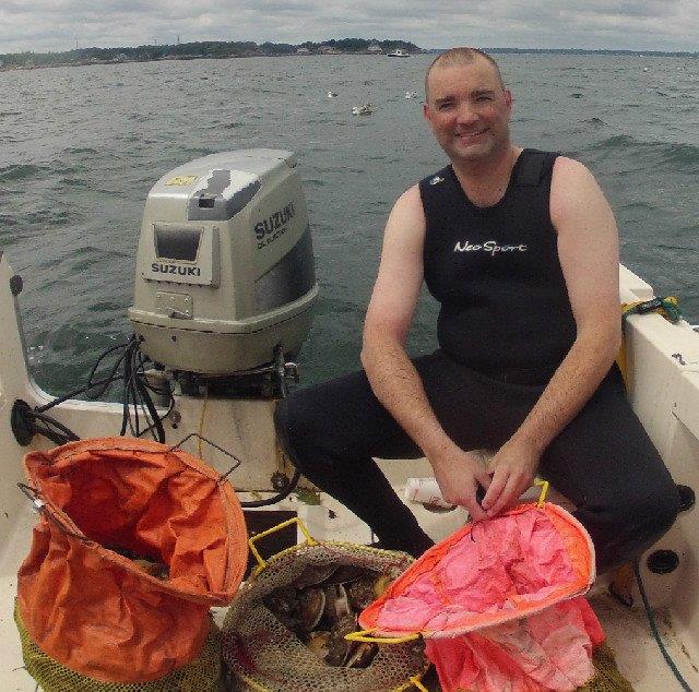 Scallop off the boat