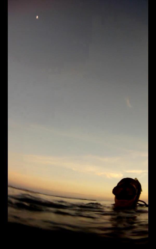 Jetties at night