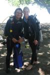 Me & Dive Master - Muck Diving