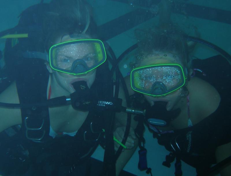 High school scuba experience