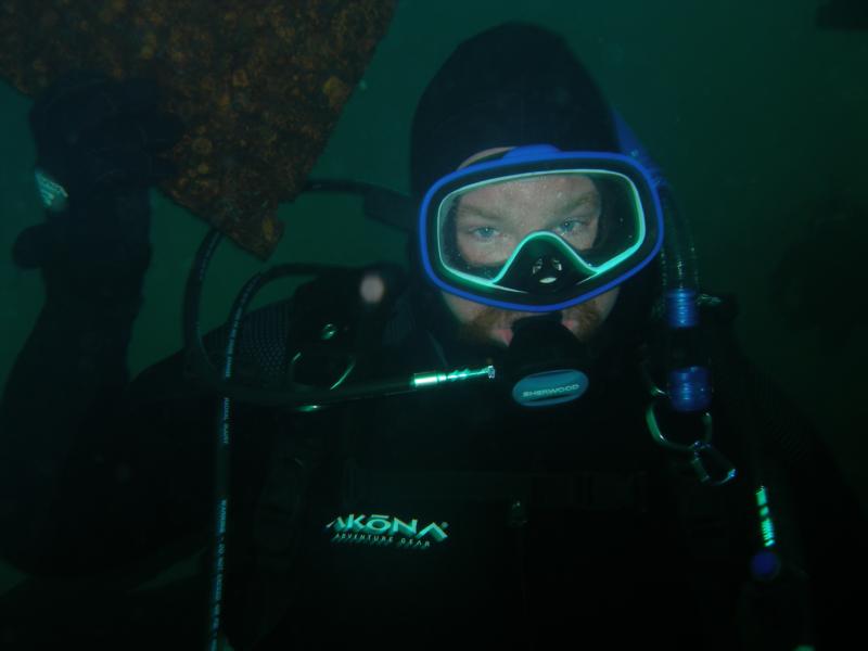 Me on the Mederia, Lake Superiour