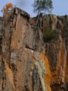 cliff shore side of  the Mederia