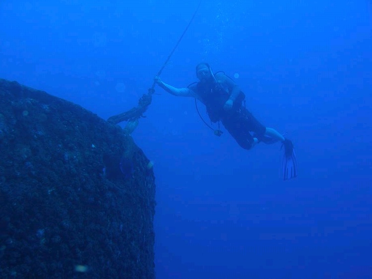 Me on the USCG Cutter Duanne  Key Largo