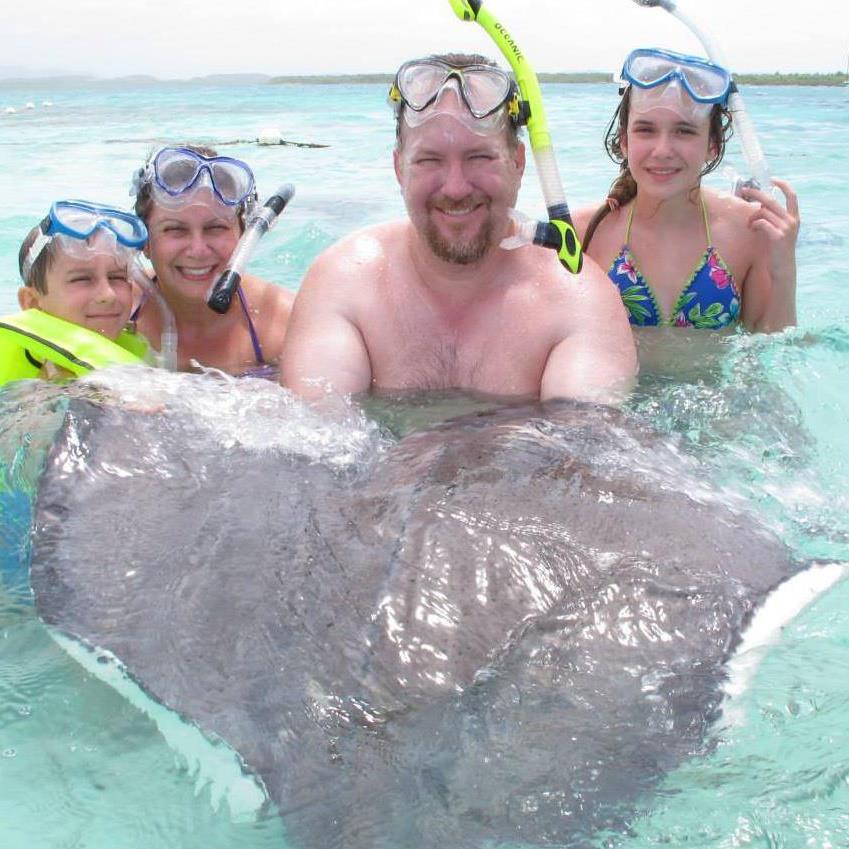 Stingray City in Antigua