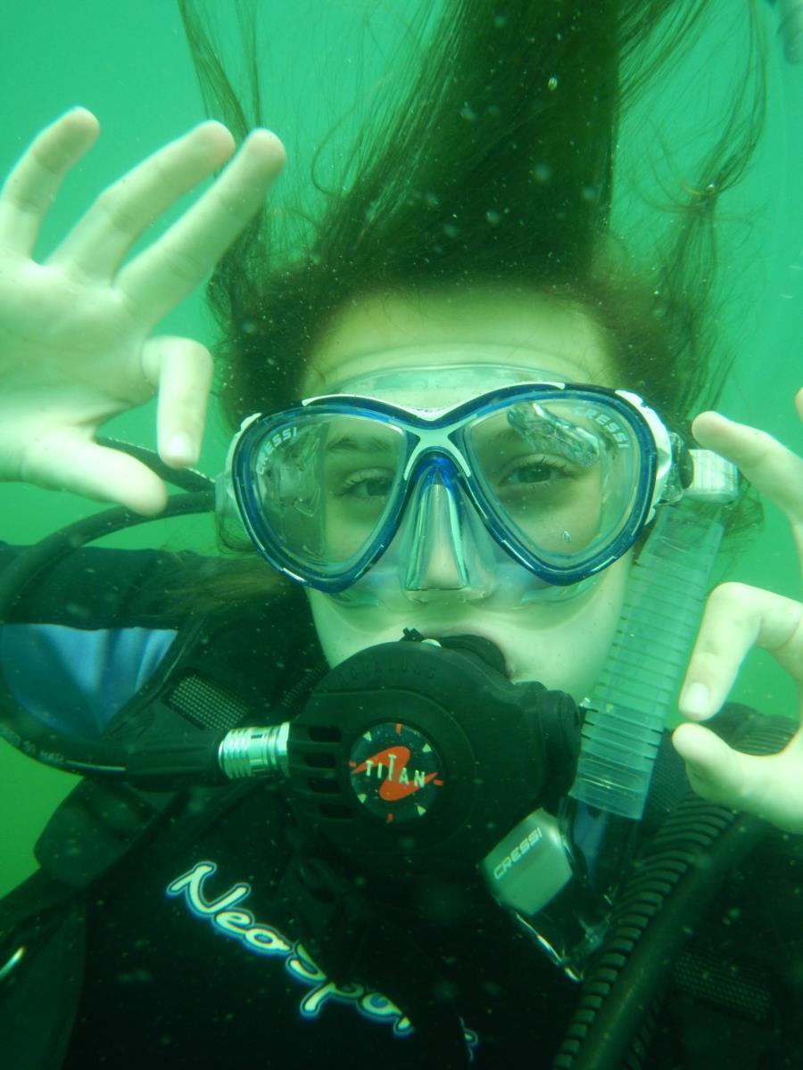 My Newest Dive Buddy...My Daughter :-)