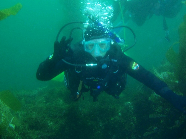 My first dive in Catalina!