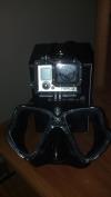 GoPro mount on mask