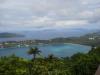 magens bay view while ziplinng - st thomas