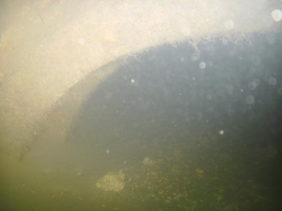 open end of a 24 inch main