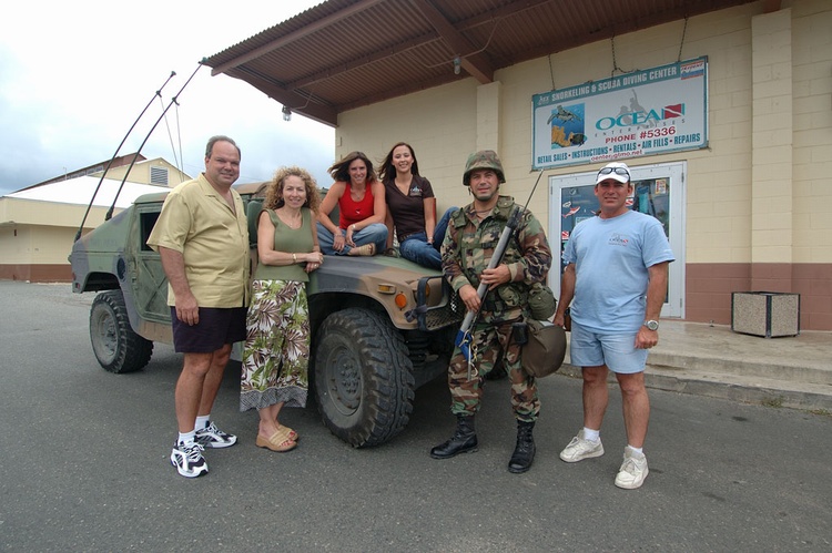 Guantanamo Bay Cuba dive crew