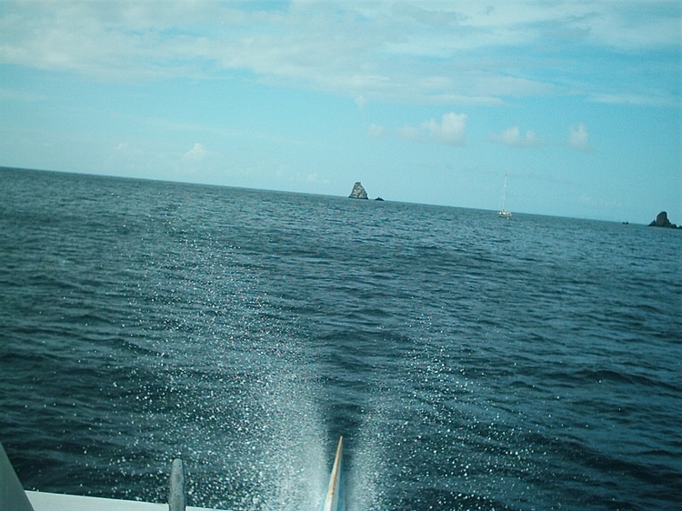 Diamond pinnacle  Saba island