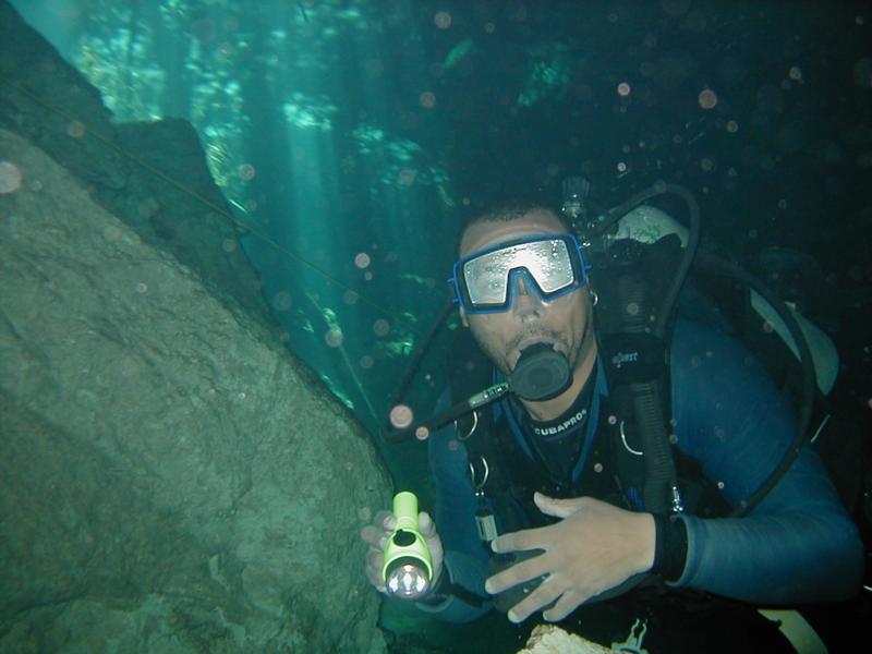 Cenote diving