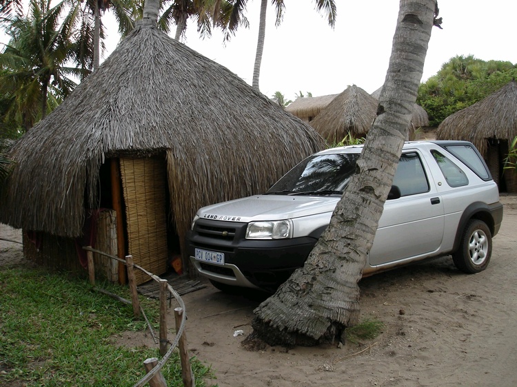 Accommodation at Tofo, Mozambique