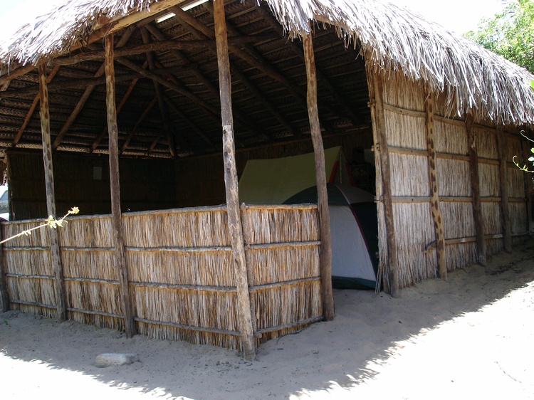 Accommodation at Guinjata Bay, Mozambique
