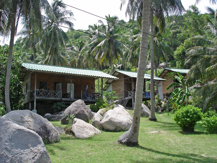 Accommodation at Au Leuk, Koh Tao, Thailand