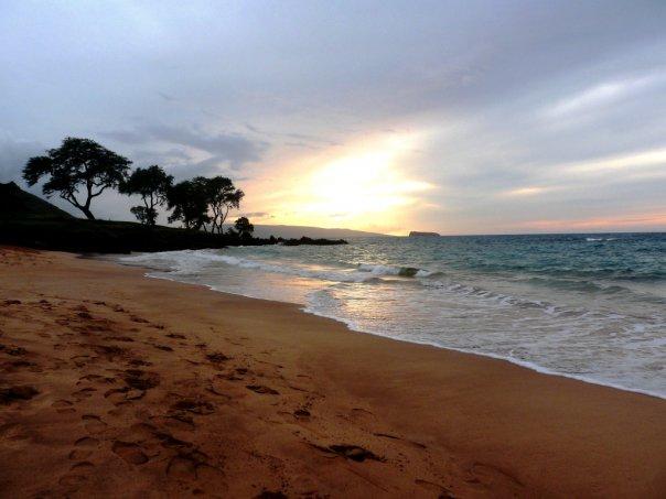 Makena sunset, Maui