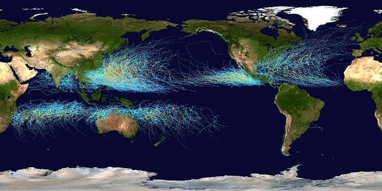 Hurricane History 1985-2005