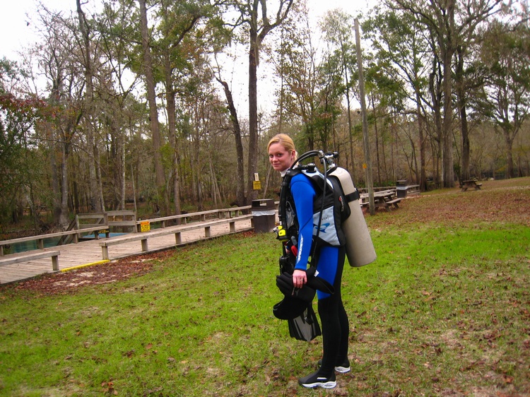 My Girls first Dive with me