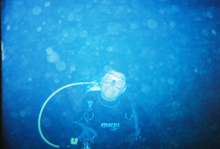 Dive Buddy Dave in Blue Grotto