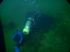 Penetrating the Holly Barge, Lake Michigan