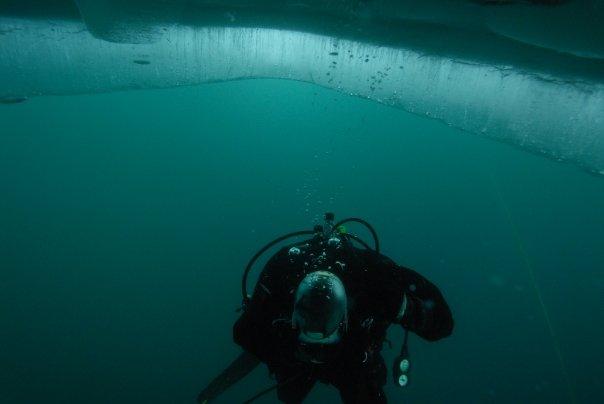 Banff Canada Ice Dive