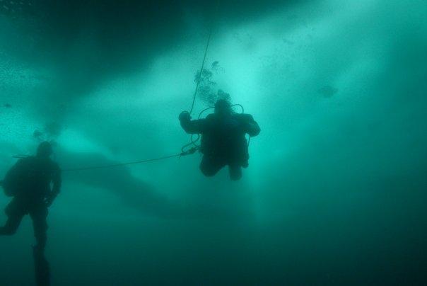 Banff Canada Ice Dive