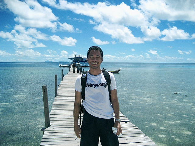 Mabul Island jetty