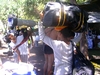 Tulamben women carry tanks on their head...