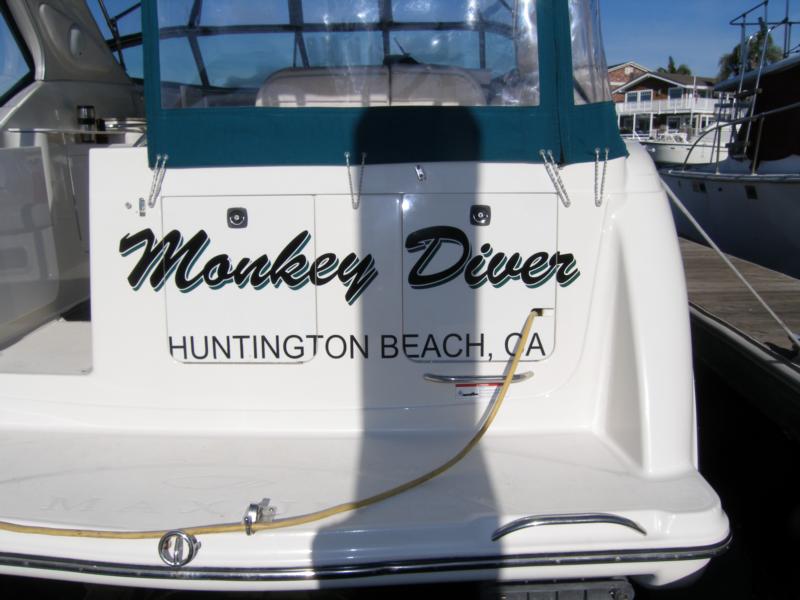 My boat Monkey Diver