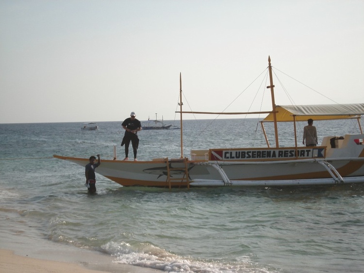 Native Dive Boat - "Banca" or water spider